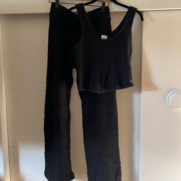 PINK cozy PJ set size S - Picture 1 of 3